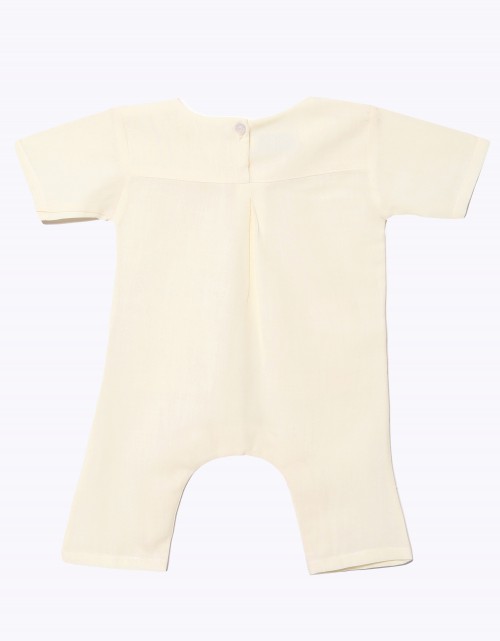 ROMPERS  IMAN C/L IN SOFT YELLOW