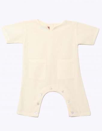 ROMPERS  IMAN C/L IN SOFT YELLOW
