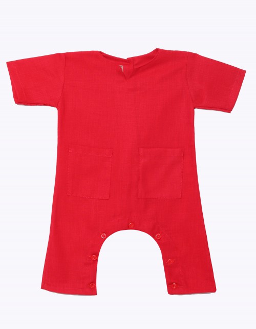 ROMPERS  IMAN C/L IN RED