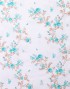 POLY COTTON PRINTED PREMIUM FABRIC 96" IN TURQUOISE GREEN
