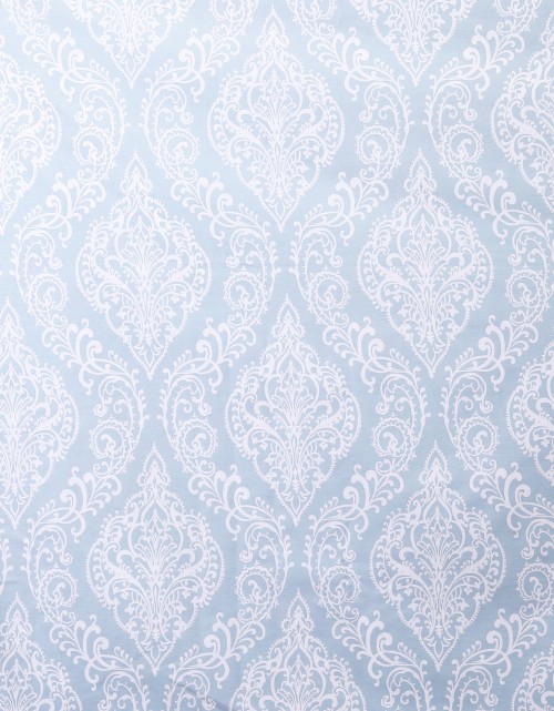 POLY COTTON PRINTED PREMIUM FABRIC 96" IN SOFT BLUE