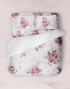 POLY COTTON PRINTED PREMIUM FABRIC 96" IN DUSTY PINK
