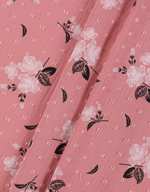 CEY EMBROIDERY PRINTED 58" (DES 2) IN DUSTY PINK