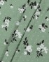 CEY EMBROIDERY PRINTED 58" (DES 3) IN DUSTY GREEN