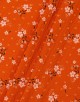 CEY EMBROIDERY PRINTED 58" (DES 4) IN ORANGE