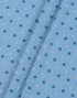 CEY PLAIN TWO TONE EMBROIDERY 58" IN DUSTY BLUE