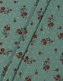 CEY EMBROIDERY PRINTED 58" (DES 5) IN TEAL GREEN