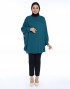 IRDINI BLOUSE IN TEAL BLUE