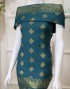 SONGKET MATCHING (DES 2) IN TEAL GREEN