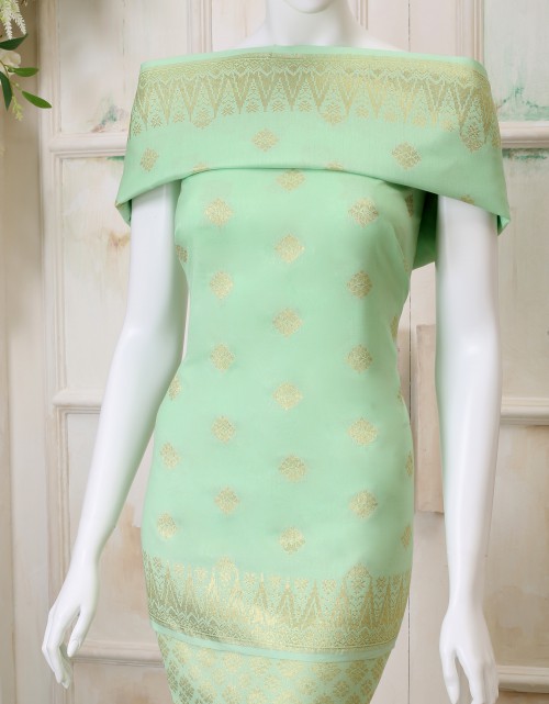 SONGKET MATCHING (DES 3) IN MINT GREEN