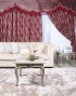CURTAIN FRENCH PLEATS WITH PELMET IN BURGUNDY