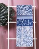 POLY COTTON PRINTED PREMIUM FABRIC 96" IN BLUE
