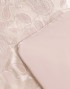 BEDSHEET COTTON JACQ LACE PEARL SI/E - KING (DES 1) IN CHAMPAGNE