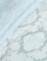 BEDSHEET COTTON JACQ LACE PEARL SI/E - KING (DES 2) IN SKY BLUE