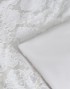 BEDSHEET COTTON JACQ LACE PEARL SI/E - KING (DES 2) IN LIGHT GREY