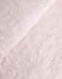 BEDSHEET COTTON LACE PEARL SI/E - KING (DES 7) IN DUSTY PINK