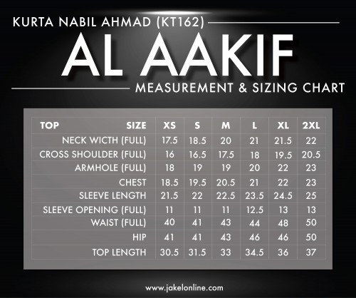 KURTA AL AAKIF BY NABIL AHMAD 13 IN BLACK