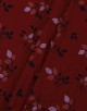 CEY EMBROIDERY PRINTED 58" (DES 1) IN MAROON