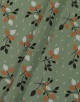 CEY EMBROIDERY PRINTED 58" (DES 1) IN DUSTY GREEN